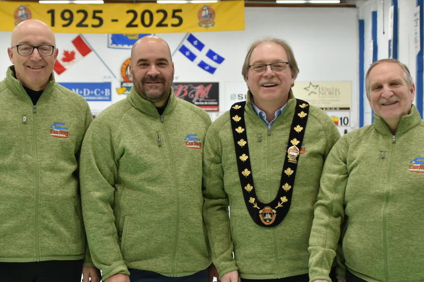 Team Photos on the Ice - 2025